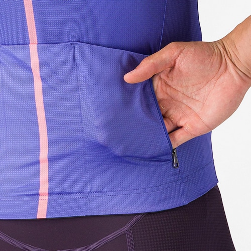 CASTELLI ( �J�X�e�� ) �����W���[�W DRITTONE LOGO JERSEY ( �h���b�g�[�l ���S �W���[�W ) �E���g���o�C�I���b�g/���[�U�W�� M