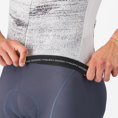 CASTELLI ( �J�X�e�� ) �����W���[�W STRATUS LOGO JERSEY ( �X�g���^�X ���S �W���[�W ) �z���C�g/�X���[�L�[�O���[ S