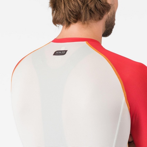 CASTELLI ( �J�X�e�� ) �����W���[�W UNLIMITED ENDURANCE 3 JERSEY ( �A�����~�e�b�h �G���f�������X 3 �W���[�W ) �A�C�{���[/���b�`���b�h-�r�r�b�h�I�����W M