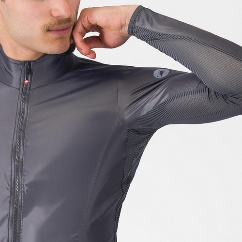 CASTELLI ( �J�X�e�� ) �W���P�b�g ARIA SHELL 2 JACKET ( �A���A �V�F�� 2 �W���P�b�g ) �_�[�N�O���[ S