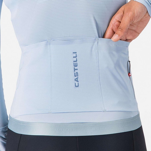 CASTELLI ( �J�X�e�� ) �����W���[�W ESPRESSO 2 W LONG SLEEVE JERSEY ( �G�X�v���b�\ 2 �E�B�����Y �����O�X���[�u�W���[�W ) �E�B���^�[�X�J�C XS ���f�B�[�X