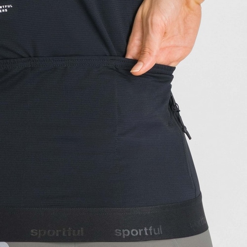 SPORTFUL ( スポルトフル ) 半袖ジャージ SRK 2 W JERSEY ( SRK 2 ウィメンズ ジャージ ) ブラック S レディース