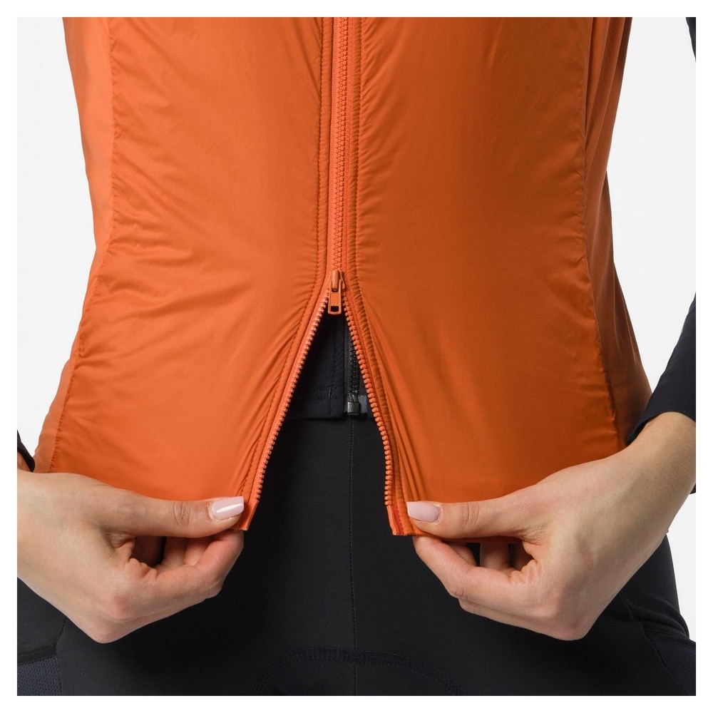 CASTELLI ( カステリ ) ベスト・ジレ FLY DIRECT W VEST ( フライ ダイレクト W ベスト ) ラヴァ レッド S レディース
