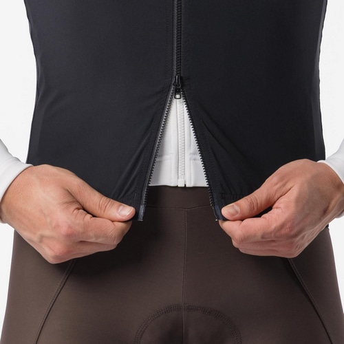 CASTELLI ( �J�X�e�� ) �x�X�g�E�W�� ESPRESSO 2 VEST ( �G�X�v���b�\ 2 �x�X�g ) �u���b�N/�z���C�g S
