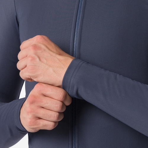 CASTELLI ( カステリ ) 長袖ジャージ ESPRESSO THERMAL 2 JERSEY ( エスプレッソ サーマル 2 ジャージ ) トワイライトブルー M