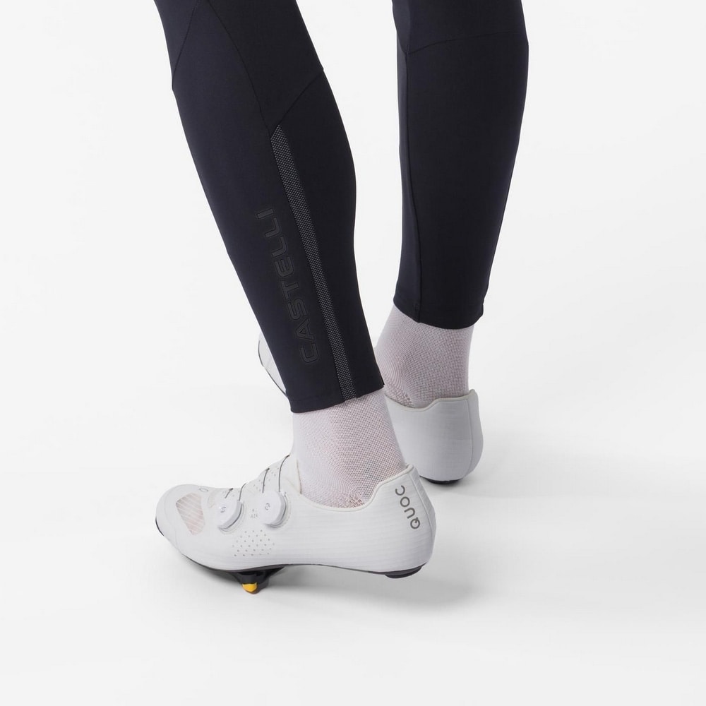 CASTELLI ( カステリ ) ビブタイツ THERMOWOVEN BIBTIGHT ( サーモウーブン ビブタイツ ) ブラック XS