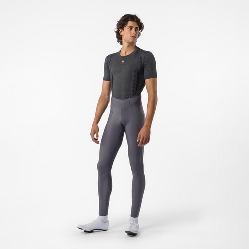 CASTELLI ( カステリ ) ビブタイツ ESPRESSO 2 BIBTIGHT ( エスプレッソ 2 ビブタイツ ) スモーキーグレー M