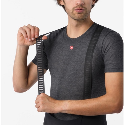 CASTELLI ( �J�X�e�� ) �r�u�V���[�c ESPRESSO THERMAL BIBSHORT ( �G�X�v���b�\ �T�[�}�� �r�u�V���[�c ) �u���b�N M