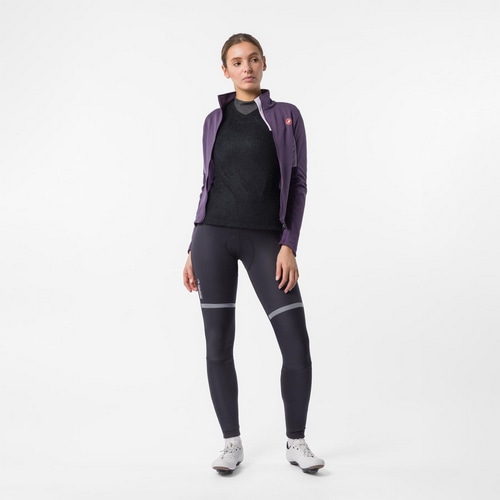 CASTELLI ( カステリ ) ノースリーブインナー COLD DAYS 2ND LAYER W VEST ( コールド デイズ 2ND レイヤー ウィメンズ ベスト ) ブラック S レディース