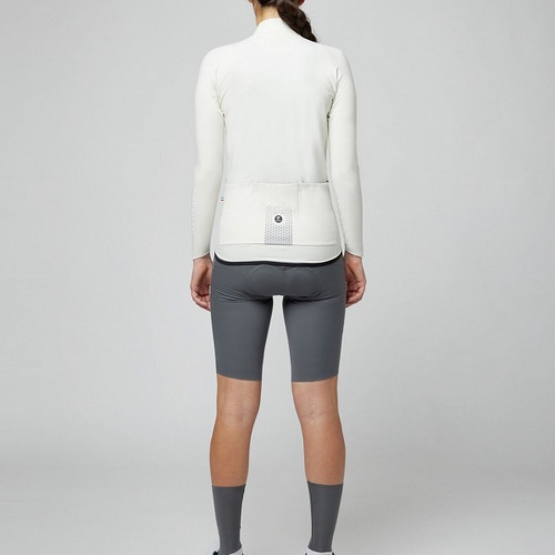 PISSEI ( sZC ) W[W PRIMAPELLE WOMEN WINTER LONG SLEEVE JERSEY ( v}y E[} EC^[ OX[u W[W ) zCg ( BIANCO ) S fB[X