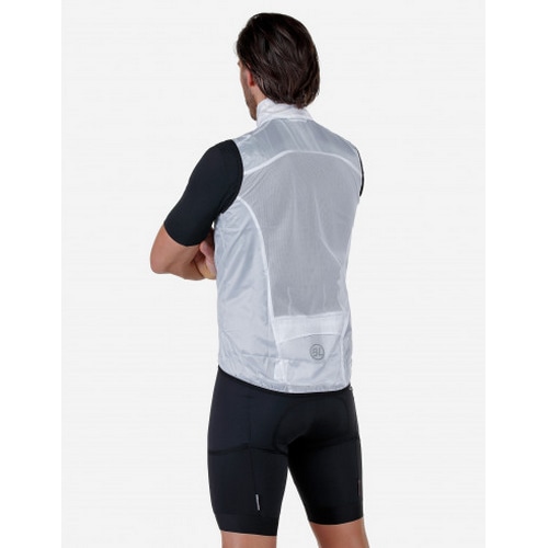 BICYCLELINE ( バイシクルライン ) ベスト・ジレ STELVIO WINDPROOF VEST ( ステルビオ ウィンドプルーフベスト ) ホワイト S