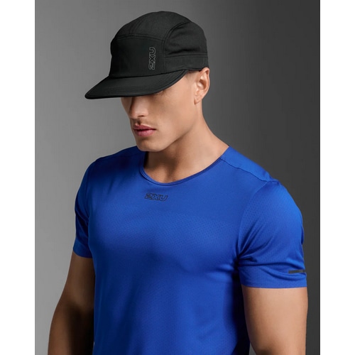 2XU ( ツータイムズユー ) キャップ LIGHT SPEED CAP ( ライト スピード キャップ ) BLK/SUF