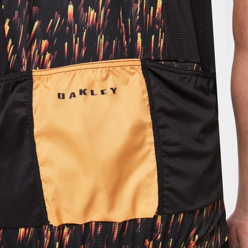 OAKLEY ( オークリー ) 半袖ジャージ ENDURANCE JERSEY 2.0 ( エンデュランス ジャージ 2.0 ) ゴールド ドッツ S