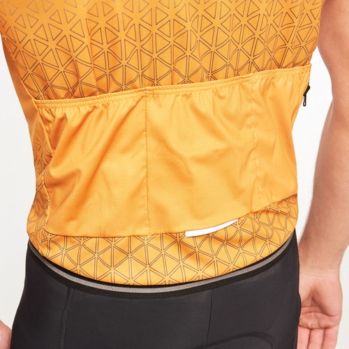 OAKLEY ( オークリー ) 半袖ジャージ ENDURANCE PKBLEE JERSEY ( エンデュランス パッカブル ジャージ ) アンバー イエロー S