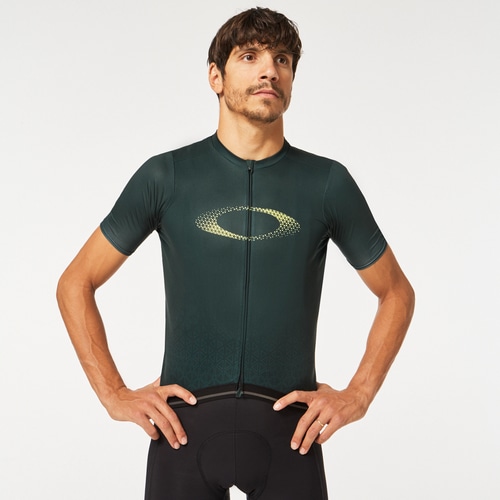 OAKLEY ( オークリー ) 半袖ジャージ ENDURANCE PACKABLE JERSEY ( エンデュランス パッカブル ジャージ )  ハンターグリーン XS