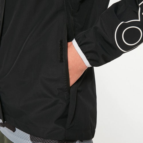 OAKLEY ( �I�[�N���[ ) �W���P�b�g ELEMENTS SHELL JACKET ( �G�������g �V�F�� �W���P�b�g ) �u���b�N �A�E�g L