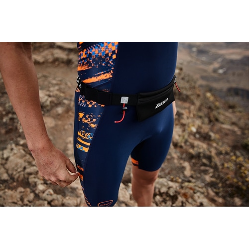 ZONE3 ( ][X[ ) EFAȆ RACEBELT - NEOPRENE POUCH ( [Xxg - lIv[ |[` ) ubN/zCg