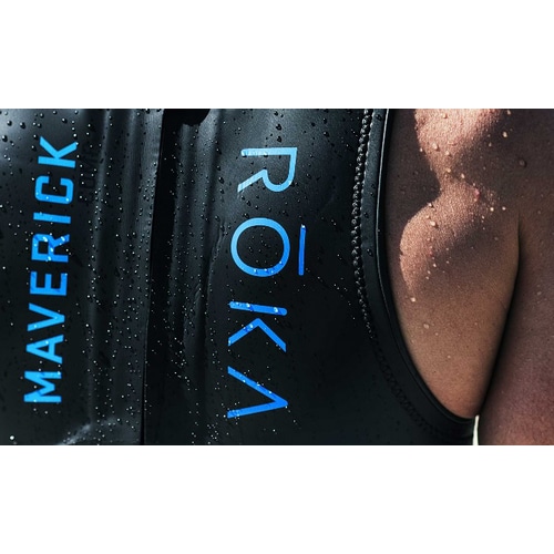 ROKA ( ロカ ) ウェットスーツ WETSUITS MAVERICK COMP II SLEEVELESS ( ウェットスーツ マーヴェリック コンプ 2 スリーブレス ) ブラック / シアン S
