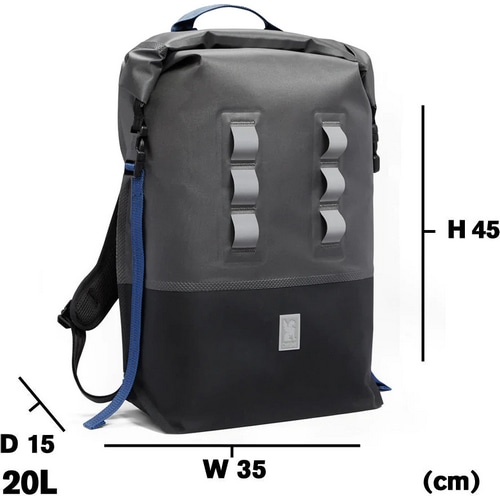 CHROME ( クローム ) バックパック URBAN EX 2.0 ROLLTOP ( アーバン EX 2.0 ロールトップ ) フォグ 20L