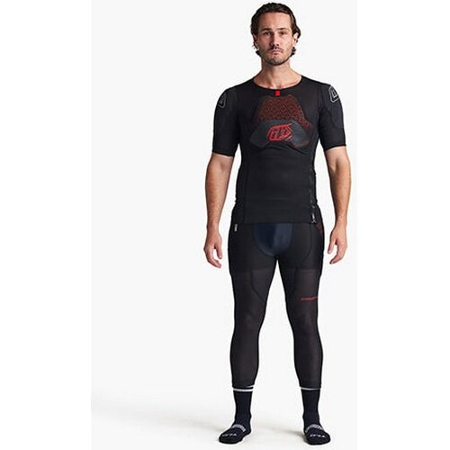 TROY LEE DESIGNS ( �g���C���[ �f�U�C���Y ) �v���e�N�^�[ STAGE GHOST D3O SS BASELAYER ( �X�e�[�W �S�[�X�g D3O �V���[�g�X���[�u �x�[�X���C���[ ) �\���b�h�u���b�N M