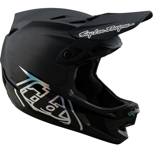 TROY LEE DESIGNS ( �g���C���[ �f�U�C���Y ) �t���t�F�C�X�w�����b�g D4 CARBON HELMET ( D4 �J�[�{�� �w�����b�g ) �X�e���X�u���b�N XL ( 60-61cm )