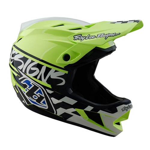 TROY LEE DESIGNS ( �g���C���[ �f�U�C���Y ) �t���t�F�C�X�w�����b�g D4 POLYACRYLITE MIPS ( D4 �|���A�N�����C�g �~�b�v�X ) �t�B�t�e�B�[50 �l�C�r�[/�O���[�C�G���[ M ( 57-58cm )