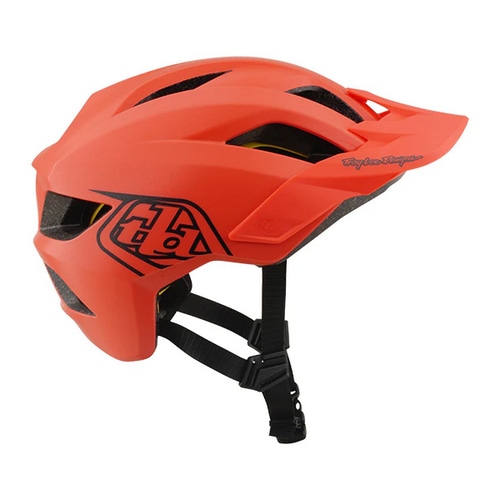 TROY LEE DESIGNS ( トロイリー デザインズ ) スポーツヘルメット YOUTH FLOWLINE MIPS ( ユースフローライン ミップス ) ポイントコーラル/チョーク Y ( ワンサイズ )