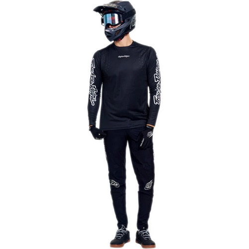 TROY LEE DESIGNS ( �g���C���[ �f�U�C���Y ) �����W���[�W SPRINT PRO LS JERSEY ( �X�v�����g �v�� �����O�X���[�u�W���[�W ) ���m�u���b�N XL