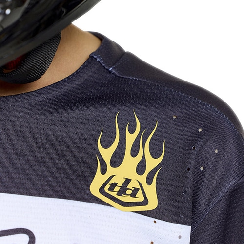 TROY LEE DESIGNS ( トロイリー デザインズ ) 長袖ジャージ YOUTH SPRINT PRO JERSEY ( ユース スプリントプロ ジャージ ) ヨー モト/バター YS