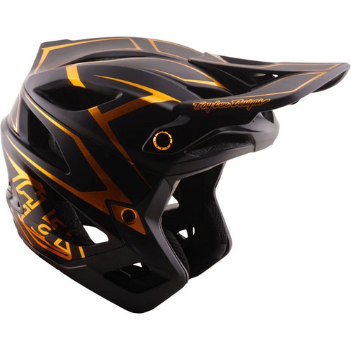TROY LEE DESIGNS ( トロイリー デザインズ ) フルフェイスヘルメット STAGE STUNT HELMET ( ステージ スタント ヘルメット ) ピンストライプ ブラック XL/2X