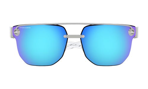 OAKLEY オークリー サングラス CHRYSTL クリスタル Satin Chrome Prizm Sapphire