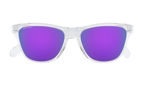 OAKLEY ( I[N[ ) TOX FROGSKINS XS ( tbOXLGbNXGX ) Polished Clear / Prizm Violet