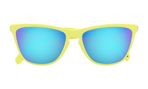 OAKLEY ( I[N[ ) TOX FROGSKINS 35th ( ASIA FIT ) ( tbOXL AWAtBbg ) Matte Neon Yellow / Prizm Sapphire