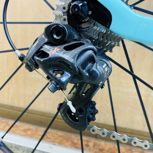 �y������ԓ����zBIANCHI ( �r�A���L ) ���[�h�o�C�N OLTRE XR4 SUPERRECORD ( �I���g�� XR4 �X�[�p�[���R�[�h ) CJ - CK16 �}�b�g/ �u���b�N�O���b�V�[ 55 (�g���ڈ�175cm�O��)