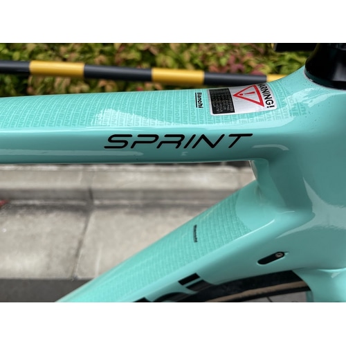 BIANCHI ( ビアンキ ) ロードバイク SPRINT DISC ( スプリント ディスク ) SHIMANO 105 Di2 R7170 アサゾーオリジナル完成車 CK16 (チェレステ) 55 (身長目安175cm前後)