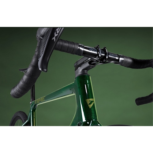 TIME ( タイム ) グラベルロードフレーム ADHX FRAME SET ( アルプデュエズ X フレームセット ) グロス フォレスト ( V17 ) XS (適応身長目安155cm前後)
