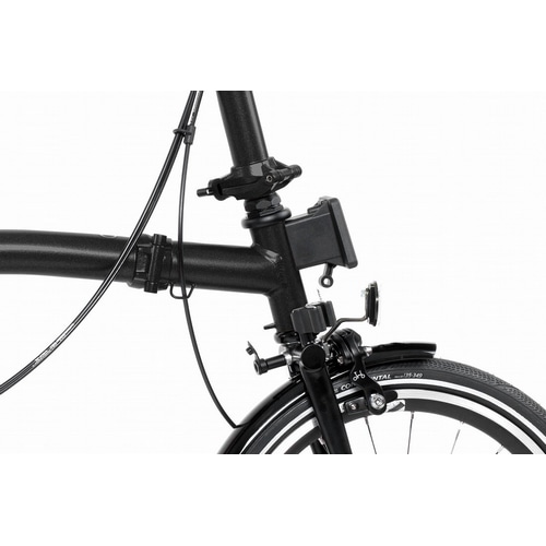 BROMPTON ( �u�����v�g�� ) �܂肽���ݎ��]�� P LINE URBAN MID ( P���C�� �A�[�o�� �~�b�h ) M4R ���A�L�����A�t�� �~�b�h�i�C�g�u���b�N ( �K���g��145-185cm�O�� )