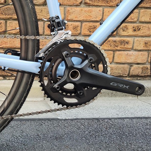 【上野本館オリジナル完成車】 DAVOS ( ダボス ) グラベルロード D604 V2 ネオランドナー アジサイブルー XS/460 (身長目安165cm前後)