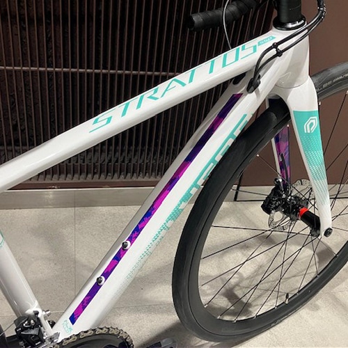 【オンライン直送専用】 POLYGON ( ポリゴン ) ロードバイク STRATTOS S5 DISC ( ストラトス S5 ディスク ) ホワイト XXS (身長目安150cm前後)