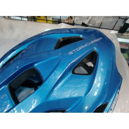 ABUS ( アブス ) スポーツヘルメット STORMCHASER アウトレット 特価 ( ストームチェイサー ) スティール ブルー L ( 58-62cm )