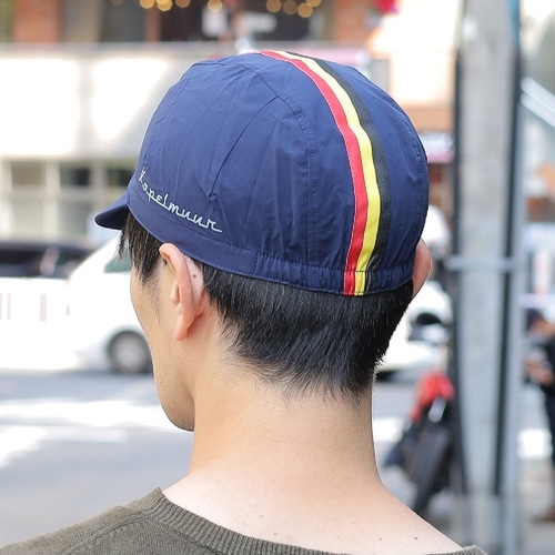 KAPELMUUR ( カペルミュール ) キャップ サイクルキャップ ベルギーハイストレッチ アウトレット品 ネイビー OS(52-58CM)