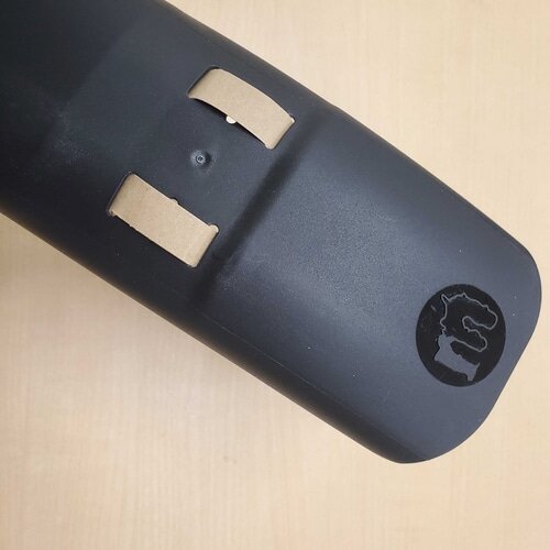 【訳アリ品】 MUCKY NUTZ ( マッキーナッツ ) 泥除け・フェンダー MUGGUARD SHORT ( マグガード ショート ) ブラック