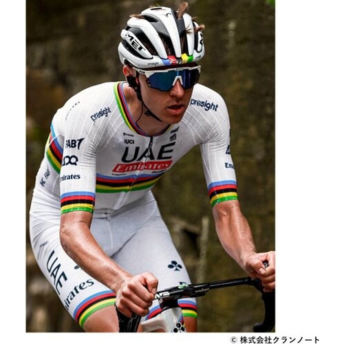 PISSEI ( ピセイ ) 半袖ジャージ WORLD CHAMPION TADEJ POGACAR レプリカショートスリーブジャージ ( ワールドチャンピオン タディ ポガチャル ) 2024 UAE TEAM EMIRATES S