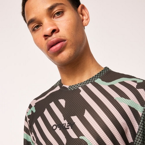 OAKLEY ( I[N[ ) W[W RIDE FREE SS JERSEY ( Ch t[ V[gX[u W[W ) O[ XgCv/Obv J M