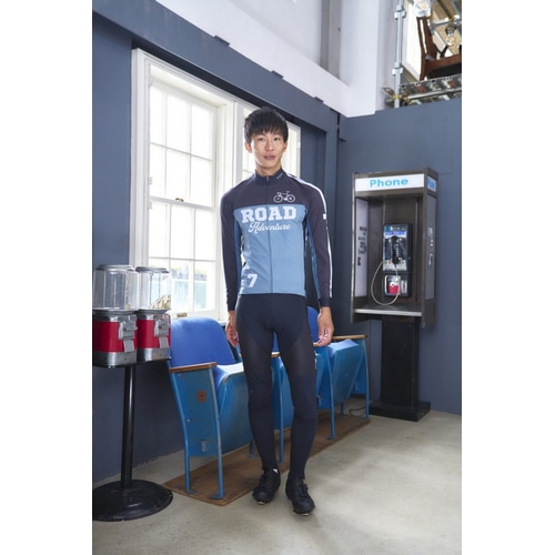 7-ITA ( セブンアイティエー ) ジャケット 【オンライン専売】 ROAD ADVENTURE WIND JACKET ( ロード アドベンチャー ウィンド ジャケット ) ブラック/ブルー S