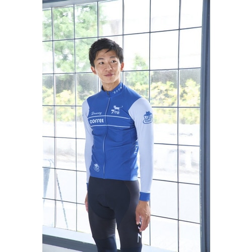 7-ITA ( セブンアイティエー ) 長袖ジャージ 【オンライン専売】 CAFE CAT LS JERSEY ( カフェキャット ロングスリーブジャージ ) ネイビー M