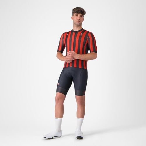 CASTELLI ( �J�X�e�� ) �����W���[�W AC MILAN ( AC�~���� ) COMPETIZIONE 3 JERSEY ( �R���y�e�B�c�B�I�[�l 3 �W���[�W ) 001 �z�[�� ���b�h / �u���b�N L