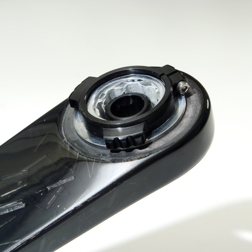 ANTARES ( アンタレス ) クランクタイプパワーメーター SL CARBON CRANK Ti-24 ( SL カーボンクランク TI 24 ) SIGEYパワーメーター(AXO-SL4)仕様 マーブルカーボンクリア 170mm / PCD 110mm 4Bolt(シマノ)