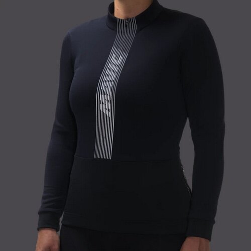 MAVIC ( マヴィック ) 長袖ジャージ KSYRIUM THERMO JERSEY W ( キシリウム サーモ ジャージ W ) ディープ ブルー / ブラック S レディース