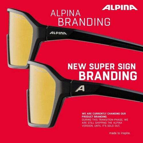 ALPINA ( アルピナ ) サングラス RAM Q-LITE ( ラム キューライト ) ブラックマット(グリーン)